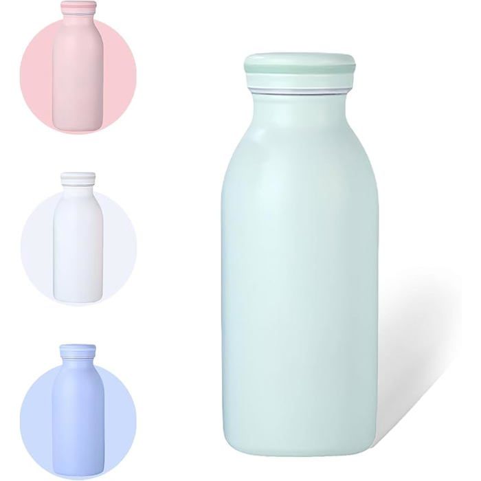 350 ml Bouteille eau Isotherme INOX Gourde Isotherme Gourde INOX Reutilisable sans BPA pour 350 ml Vert VERT MENTHE-350ML GOURDE