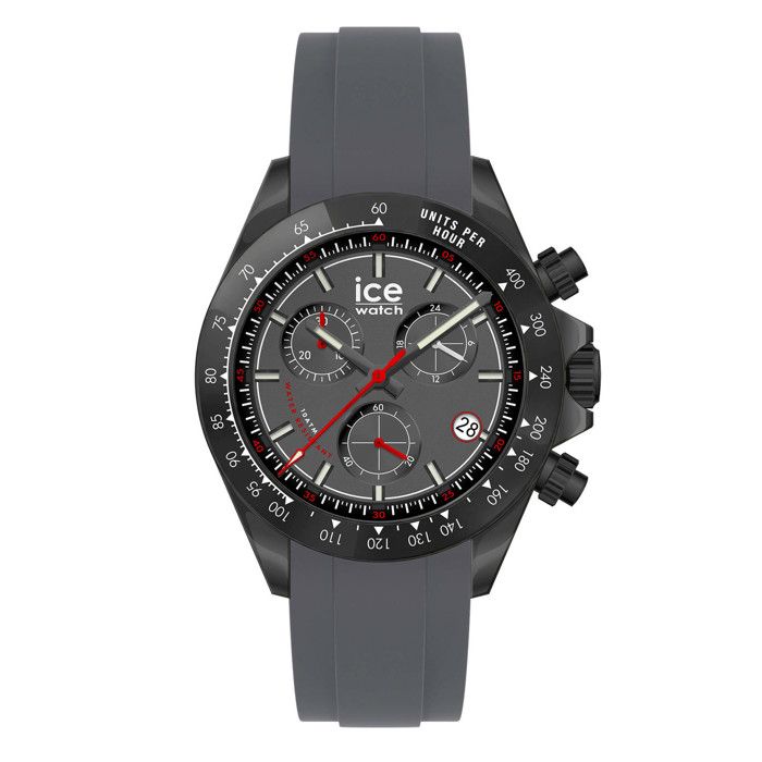 Montre - ICE WATCH - BEWATCH Iron grey - 41 mm - Chronographe - Bracelet silicone
