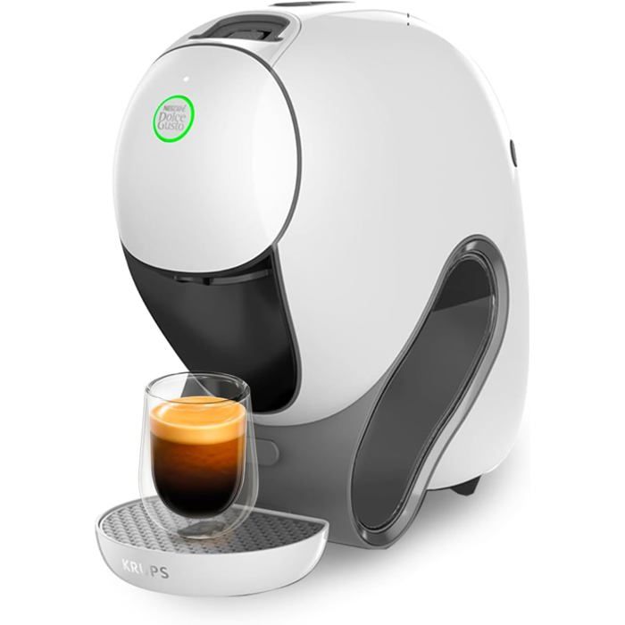 Machine à café Nescafé Dolce Gusto  technologie SmartBrew 3-en-1 compatible capsules compostables blanc - Nobrand