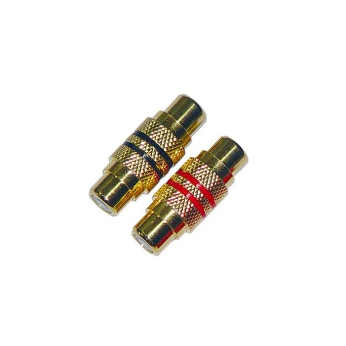Coupleur RCA 1x rouge/ 1 x noir