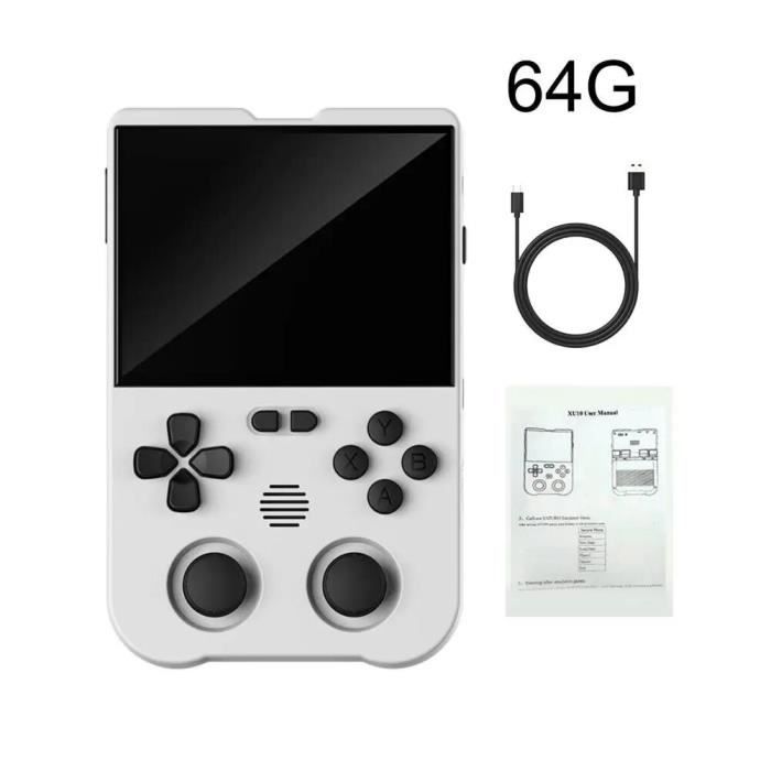 Black 128G-sac - Mini Plus V3 Console de jeu portable rétro, plus de 3 Black 128G-sac - Mini Plus V3 Console de jeu portable rétro, plus de 3