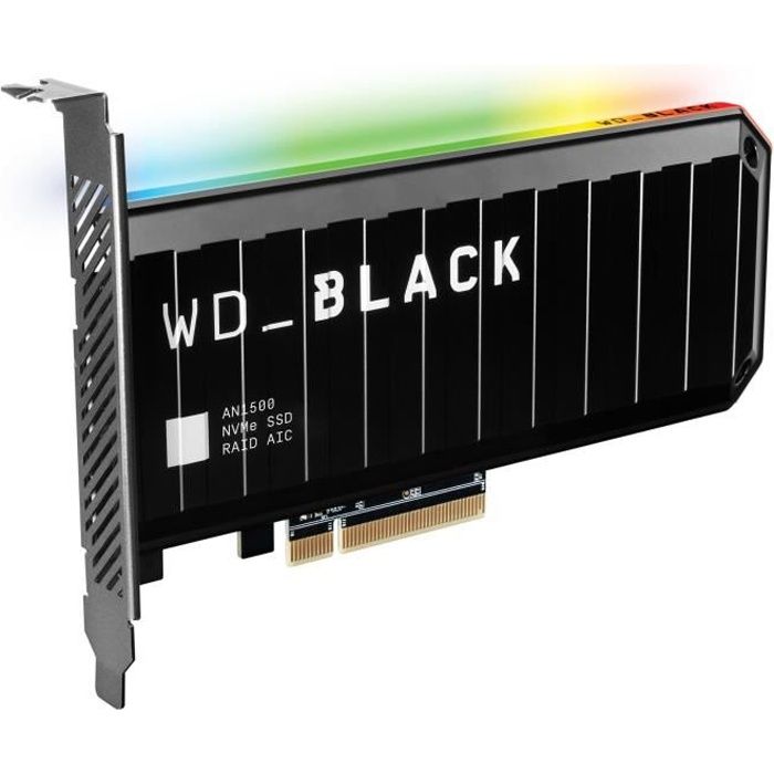 WD Black™- Disque SSD Interne - AN1500 - 4To - M.2 NVMe (WDS400T1X0L) -  Cdiscount Informatique
