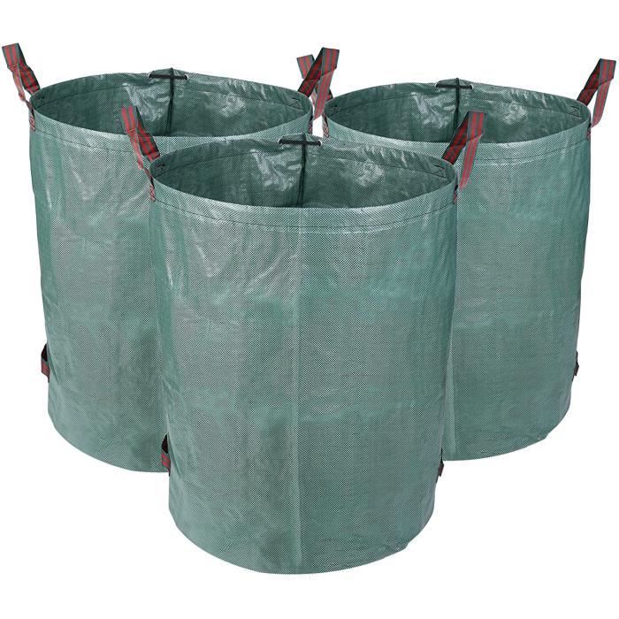 Sac Jardinage Dechets 272L (3 Pièces) - Sac de Jardin - Sac Vegetaux - Sac  Dechet Vert - Sac Herbe Jardin - Sac Vegetaux Jardin - Cdiscount Jardin