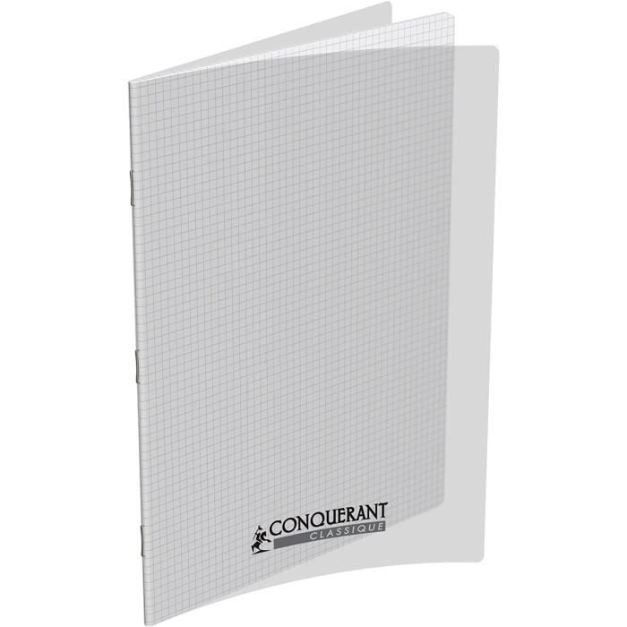 Cahier - CONQUERANT - A4 - 192 pages - 70g - Petits carreaux 5x5 - Beaux-Arts et