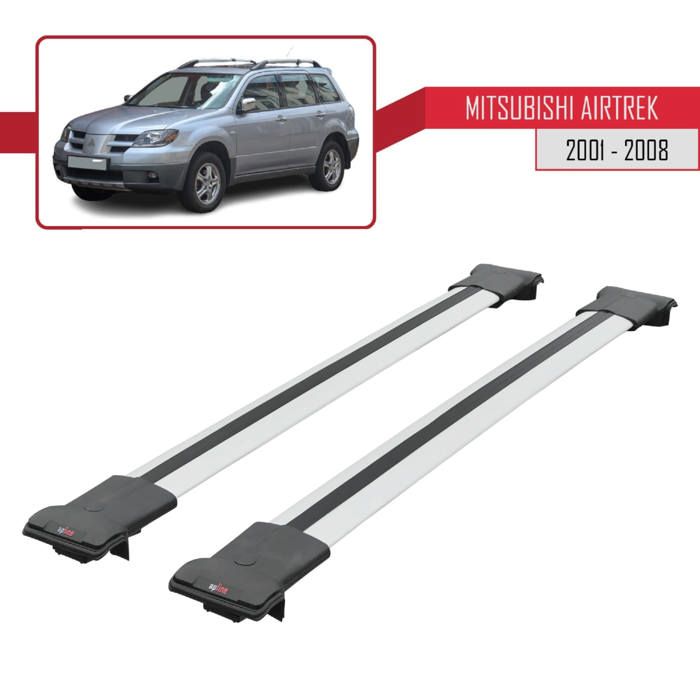 Barres De Toit Apline Pour Skoda Kodiaq 2017-2023 - Porte-Bagages Noir | Modèle Fly Railing