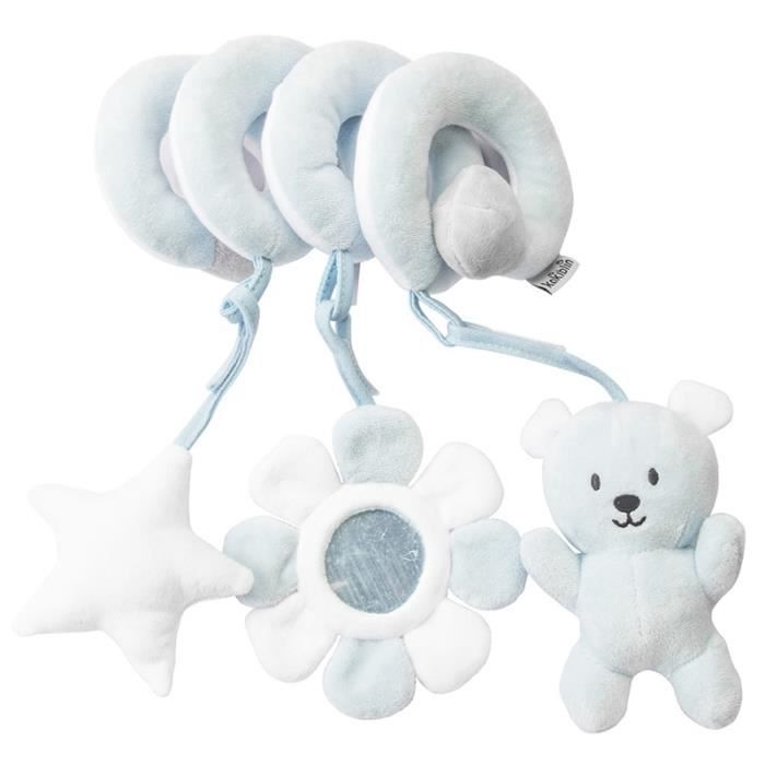 Mobile Musical Tournant Pour Bébé - 35 Melodies | Bois Naturel | Éveil & Sommeil