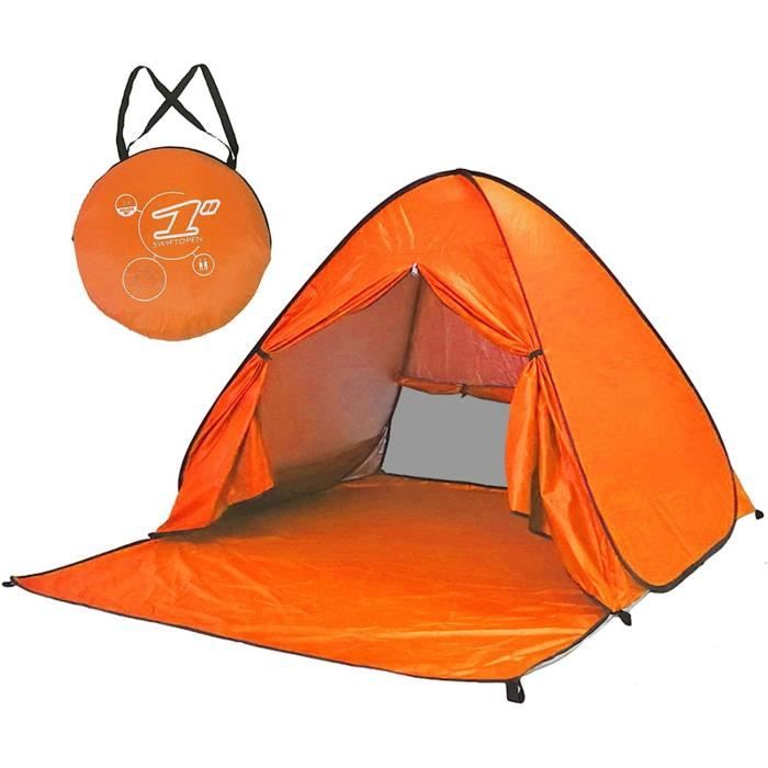 Tente Plage Pliable 1 À 3 Personnes,Abri Solaire Étanche Instantané ...