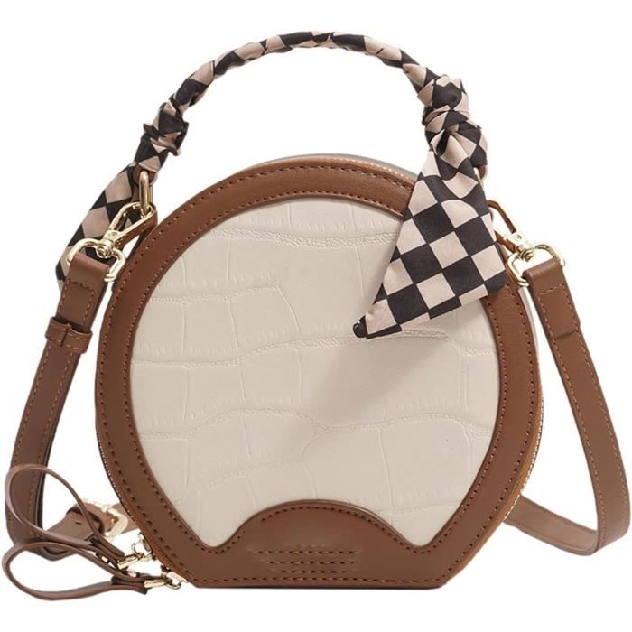 Sac a main femme rond sales