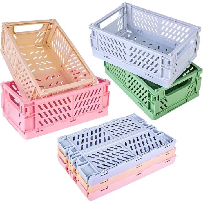 JUEGD Lot De 12 Petits Paniers à Pain En Plastique, Diamètre 23,9