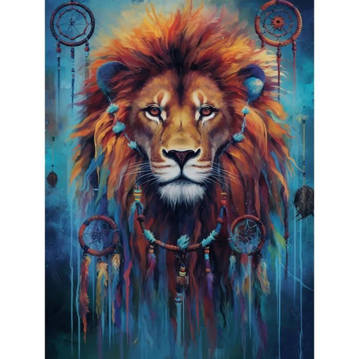 QQYRHN 5D DIY Chat Vintage Kits De Peinture Diamant, Complète Dessin Animé Diamond Painting Pour Adulte Débutants, Chaton Art Du Diamant, Décoration Murale Maison Peinture Au Diamant Avec 30x40 Cm