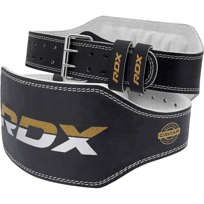 Ceinture De Musculation BraceUP 10 Cm - Soutien Lombaire Powerlifting Squat Haltérophilie Homme Femme