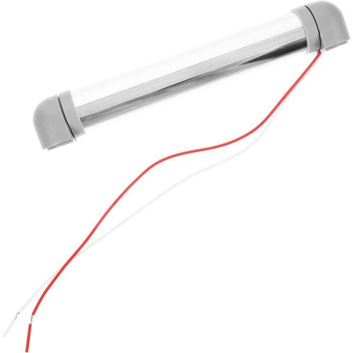 Kit D'éclairage LED Intérieur Voiture 12V - 2 Barres 48 LED, 10W, 800LM, Avec Interrupteur On/off - 8
