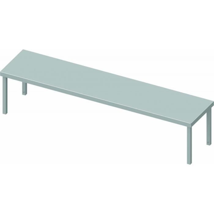 Etagere Inox A Poser Sur Table 1500 A 1900 Mm Profondeur 400