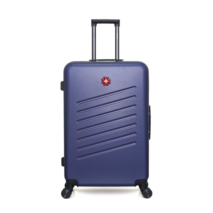 Valise Grand Format ABS WAVE PARIS Danube 75 Cm - 4 Roues, Neuve - Fabriquée En Chine