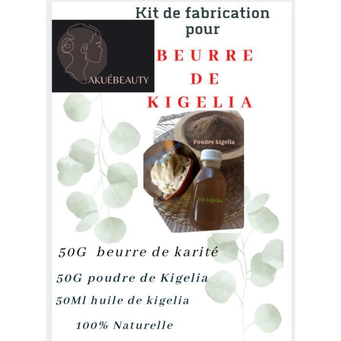 Beurre de Karité de kigelia fenugrec akpi 100% naturel 100ML