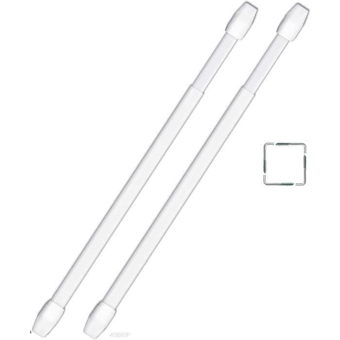 Tringle Télescopique Universelle Springreen - Barre Rideau Douche Sans Perçage, Extensible Et Robuste