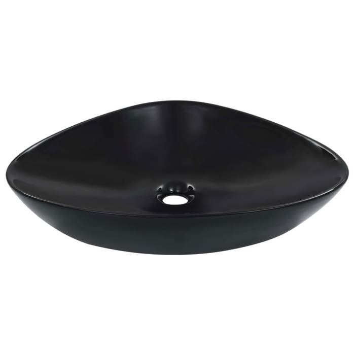Vidaxl Lavabo - Noir - 58,5 x 39 x 14 cm