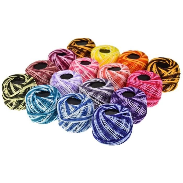 Lot 31 Fils à Broder Machine Madeira – 100% Rayon – Poids 40 – Occasion – Déco