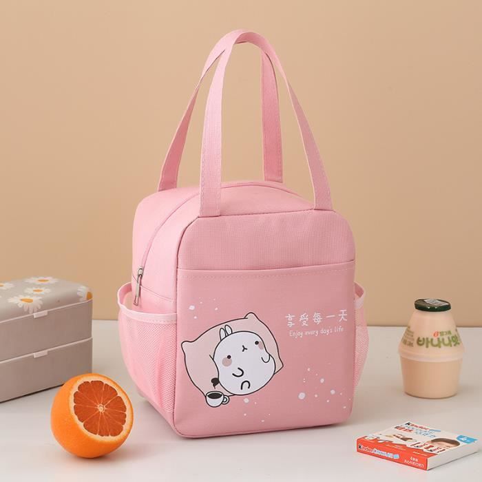 Stitch Boîte à Lunch Dessin Animé Sac à Lunch Portable Multifonctionnel Avec Poign E Et Sangle R Glable Pour Cole Bureau Travail Pique Nique U Keew