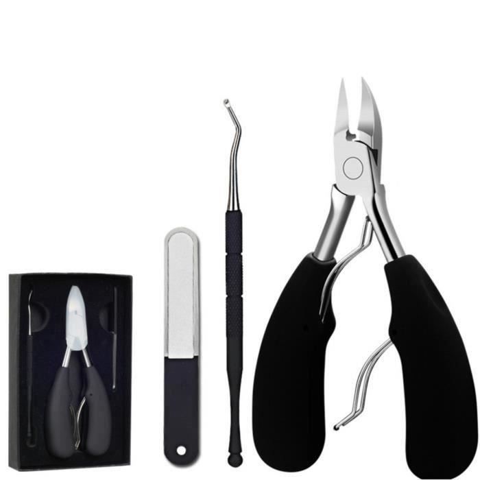 Pince à Ongles Podiatrie Heavy Duty – Pour Ongles épais/incarnés – Manche Or – Inox Medspo