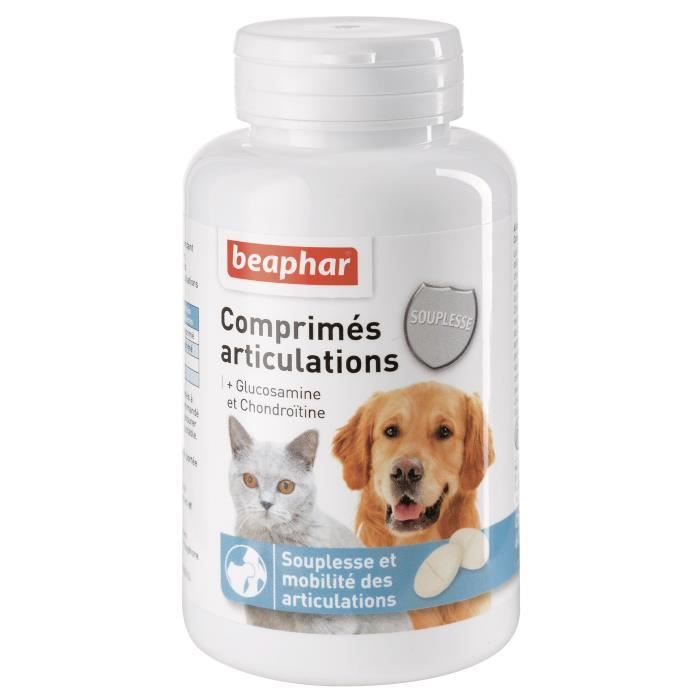 BEAPHAR Comprimés articulations - Pour chien et chat