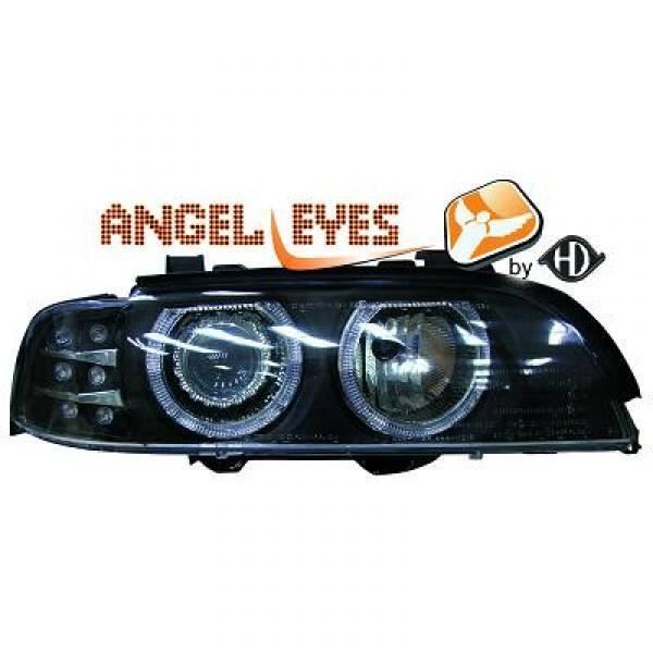 phares design set E39 95-00 noir
