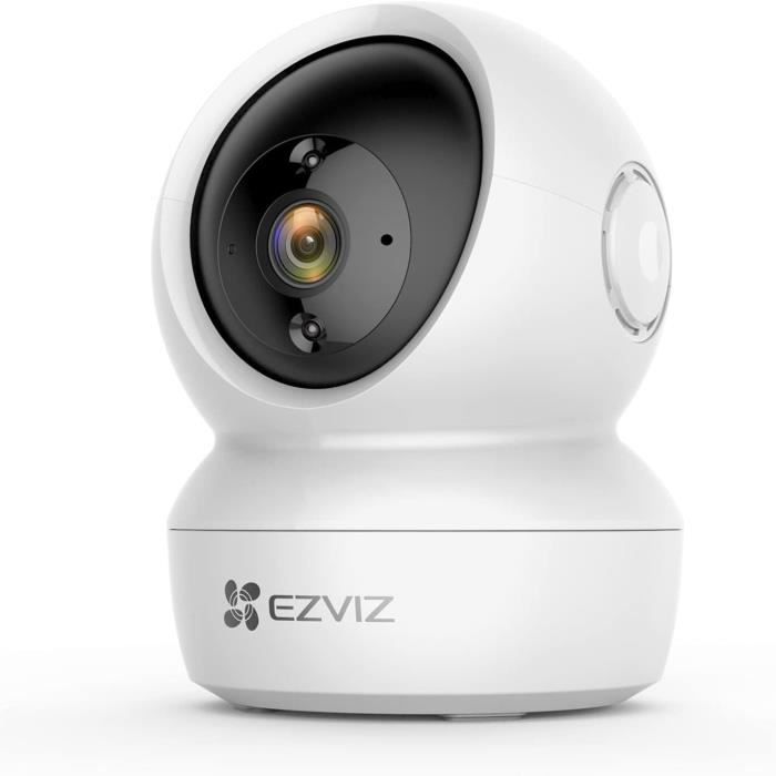 EZVIZ C6N Caméra Surveillance WiFi Intérieure 1080p Pan/Tilt 360° - Caméra Bébé Avec Vision Nocturne Et Audio Bidirectionnel