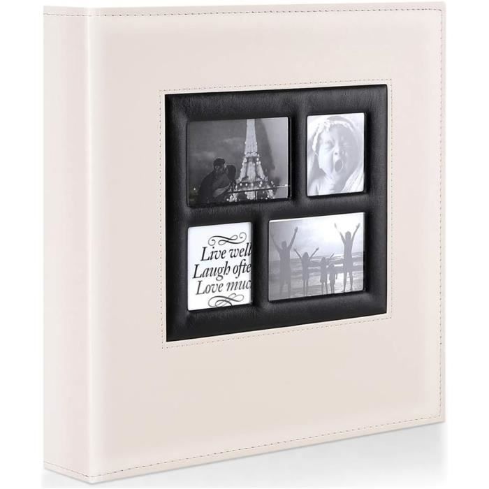 Benjia Album Photo De Mariage 15 X 10 Cm, Extra Large En Cuir