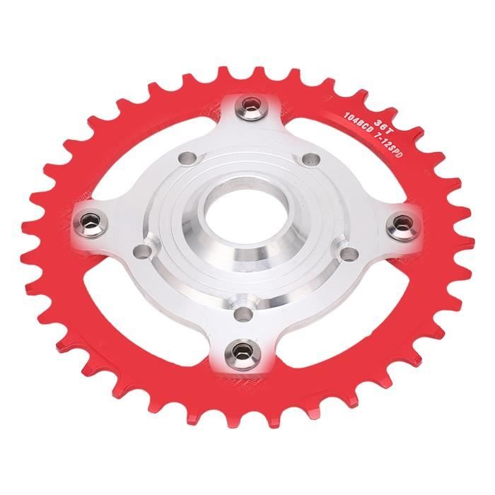 RaamKa Plateau De PéDalier Plateau 104BCD Rond 30 t 32 t 34 t 36 t 38
