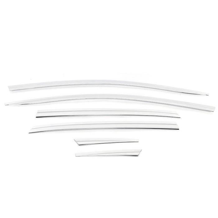 Jeu De 4 Déflecteurs De Fenêtre (pare-soleil/pluie) Adhésifs Noirs Pour Jeep Compass 2017-2024