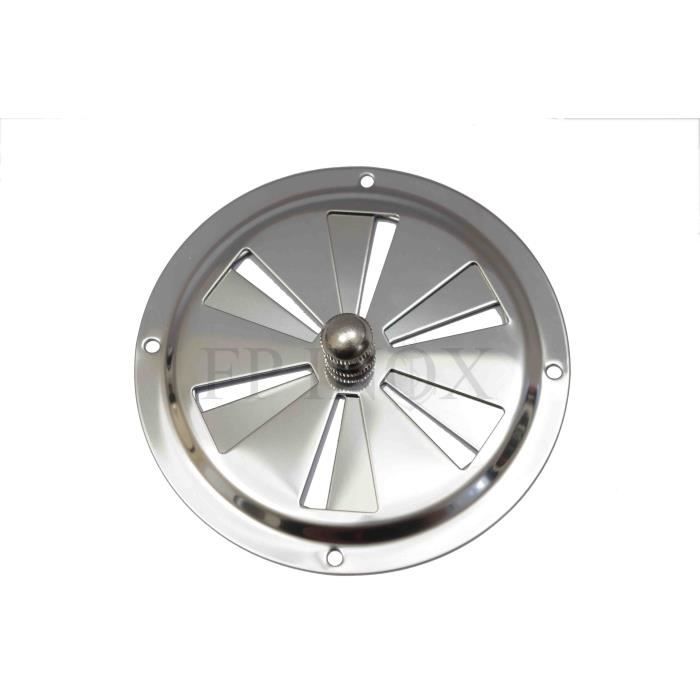 Grille D'aération En Inox 316 - Dimensions 128mm X 232mm - Marque FP INOX - Neuf