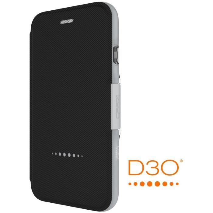 GEAR4 D3O Oxford Coque - iPhone 7 - Argent