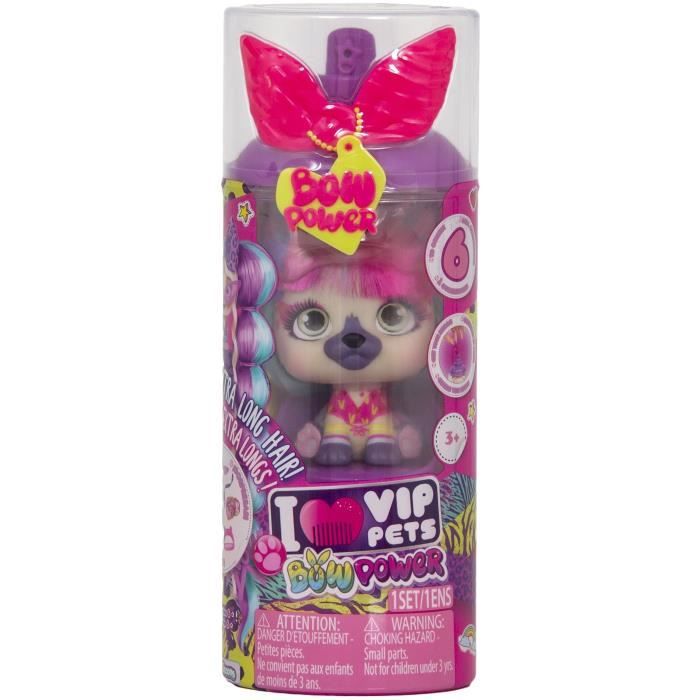Mini poupée VIP Pets IMC TOYS - Bow Power - Natty