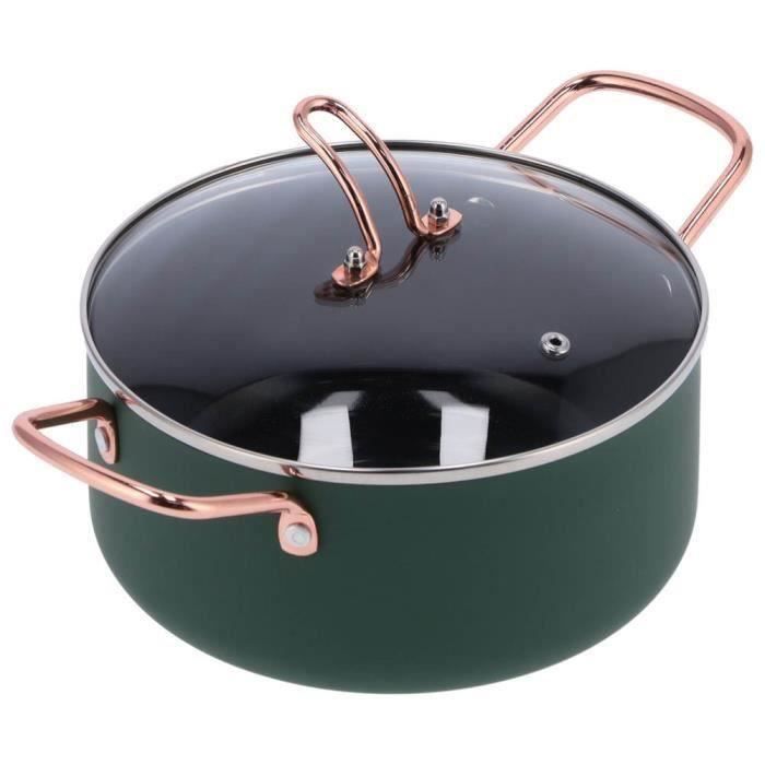 Betian-Marmite à soupe Pot antiadhésif domestique avec couvercle poêle ...