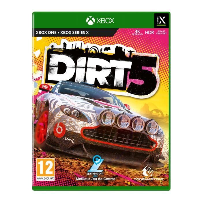 Jeu de Course - CodeMasters - DIRT 5 - En boîte - Blu-Ray - PEGI 12+