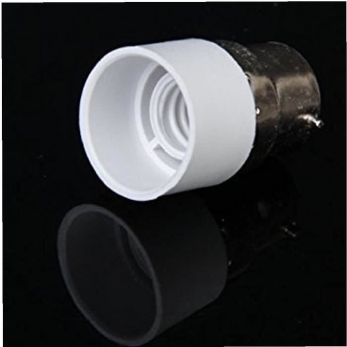 Creative Adaptateur d'ampoule de 10 pcs B22 à E14 LED VIS Titulaire la lampe contact Connecteur Base prise