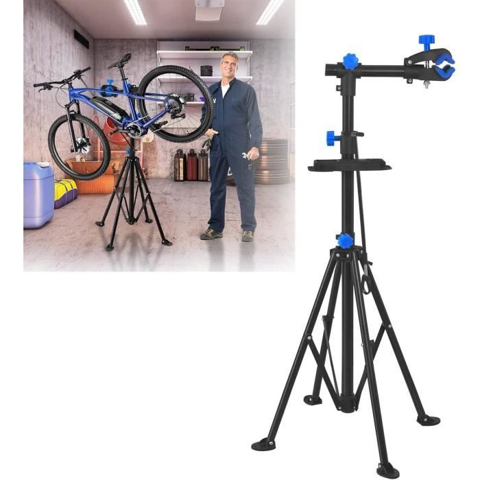 LARS360 Support de Montage Vélo, Pied de Réparation Vélo, 108-190cm Hauteur  Réglable, Pied d'Atelier AVCE Plateau à Outils - Cdiscount Sport