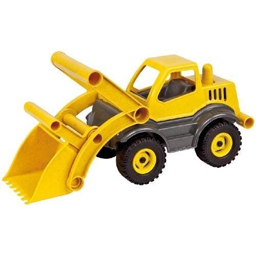 Lena Remorque EcoActives – 20 Cm – Plastique Avec Odeur Naturelle De Bois – Benne Basculante Verrouillable – Pour Tracteur – Dès 2 Ans – Fabriqué En UE