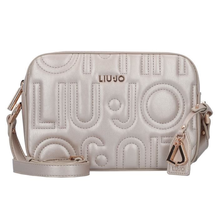 Liu Jo Manhattan Sac a bandouliere M 23 cm light gold AF3342 E0426 22222 AF3342 E0426 90048 Cdiscount Bagagerie Maroquinerie