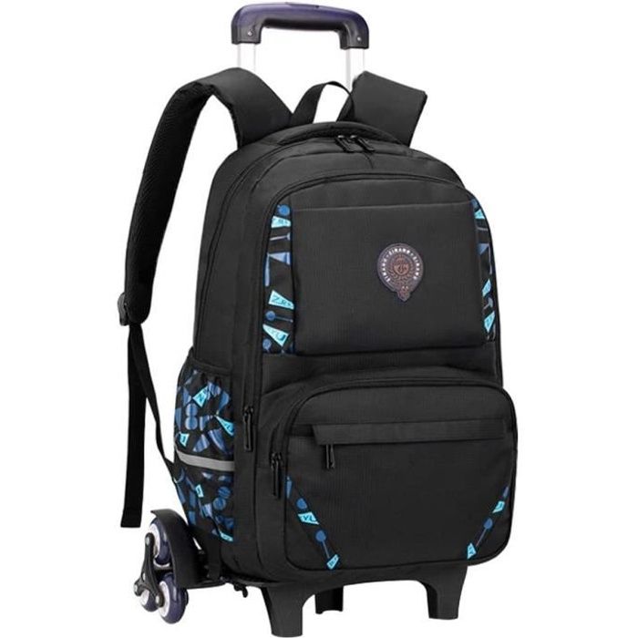 Sac à Duffle Roulant Avec Roues | Capacité Spacieuse, Tissu étanche | Poignée Télescopique Et Anses | Pour Voyage, Sport, Week-end