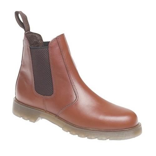 bottine en cuir homme