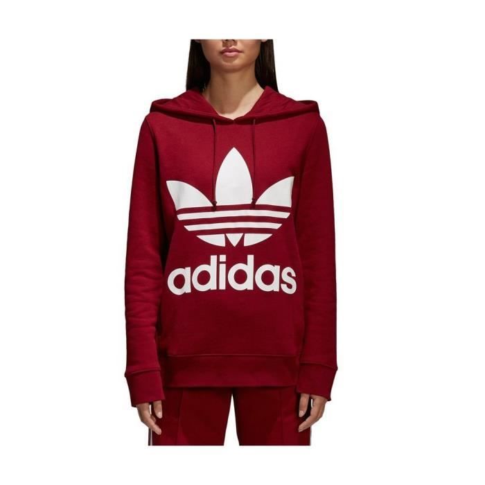 sweat adidas bordeaux femme