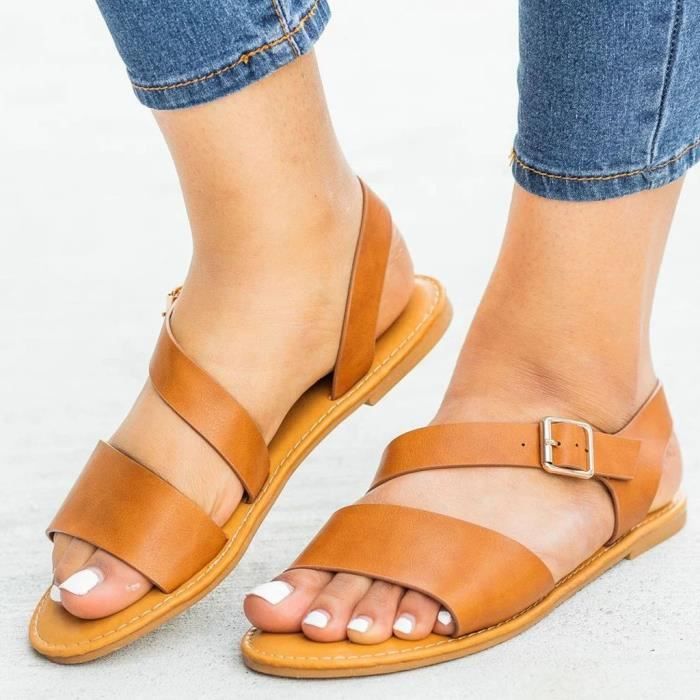 chaussures ouvertes femme