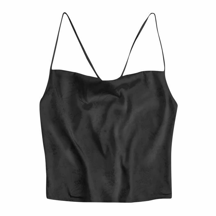 Shownicer Ensemble 2 Pièces Femme Été – Camisole Sans Manches + Pantalon Large Imprimé Décontracté Chic