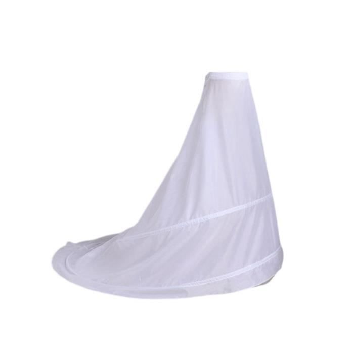 Jupon Gatherer Robe Mariée JOYKK - Slip Mariage Blanc Taille Unique - Accessoire Mariage