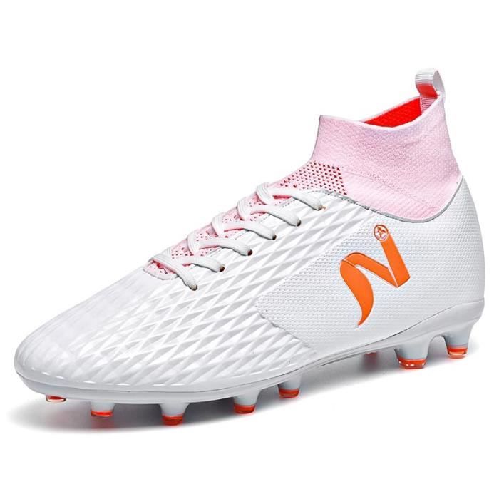 Chaussures De Foot Léo Sport A-200 - Cuir Synthétique - Taille 41 - Homme - Noir