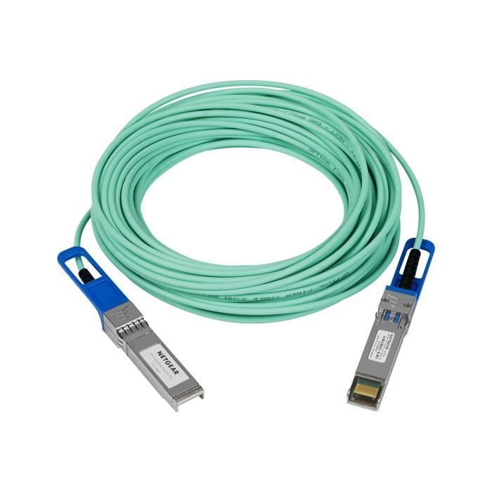 NETGEAR Câble réseau AXC7610 - 10 m Twinaxial - Pour Périphérique réseau, Commutateur, Serveur, Transceiver, Appareil de Stockage