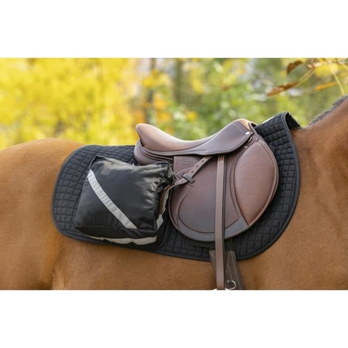 Tapis de randonnée NORTON "Long" - Couleur : noir, Taille : cheval - 83 x 56 cm