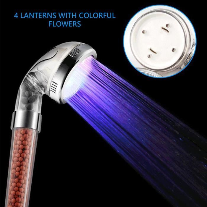 pression pommeau douche