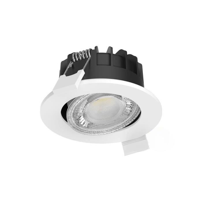 Spot LED - PHILIPS - RS071B - 6W - 500lm - Dimmable - Blanc Très Chaud - IP20
